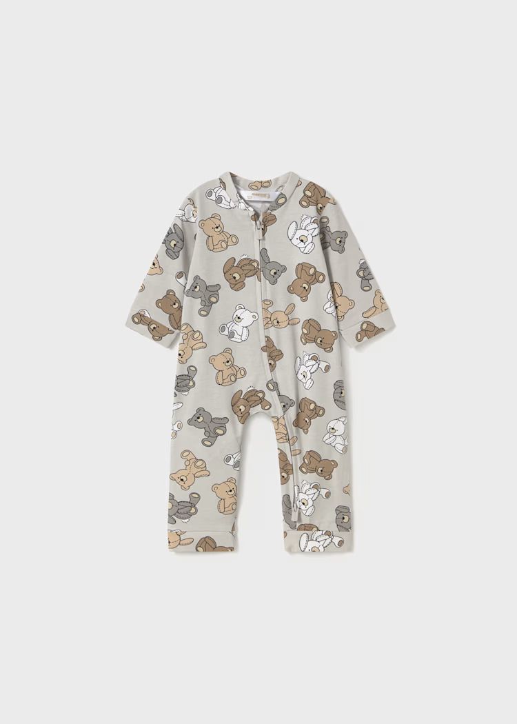 Mayoral zip-up pyjamas with reversible feet