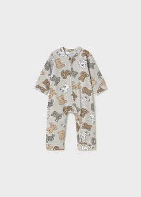 Mayoral zip-up pyjamas with reversible feet