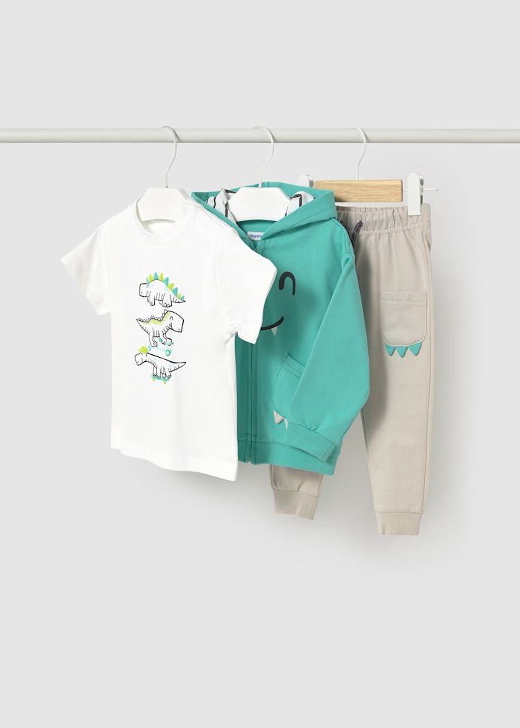 Mayoral 3 pieces interactive tracksuit set