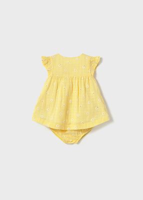 Mayoral dress with nappy cover