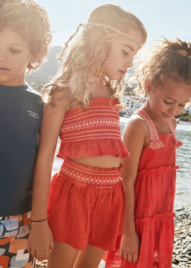 Mayoral top and shorts set