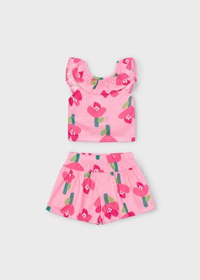 Mayoral flower print set