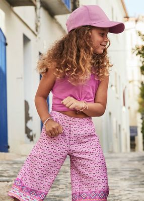 Mayoral top and print trousers set