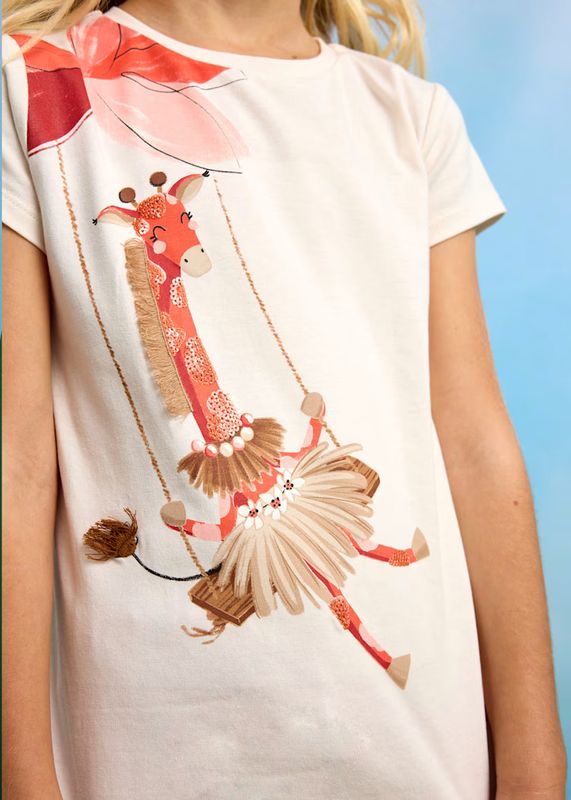 Mayoral leggings and print t-shirt set