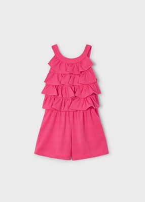 Mayoral ruffle playsuit