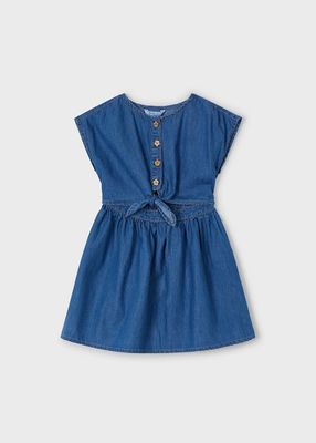 Mayoral flowy button down dress