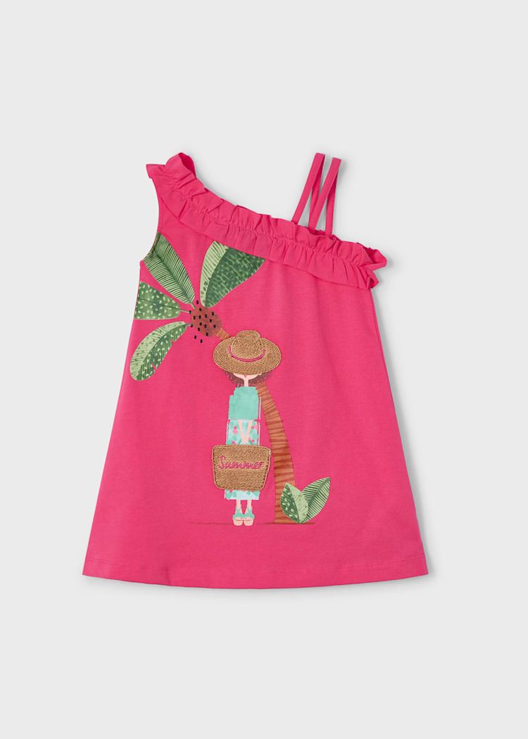 Mayoral casual asymmetric dress
