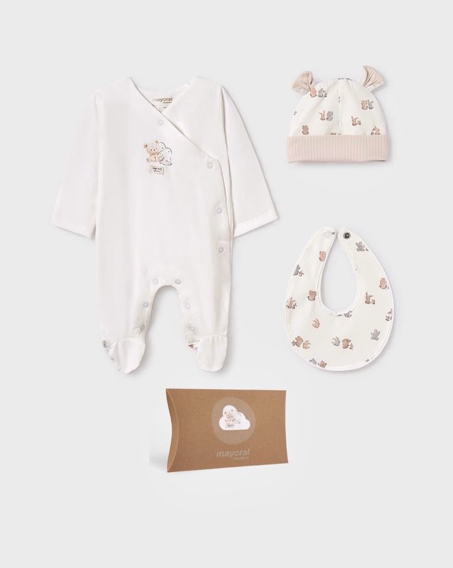 Mayoral 3 pieces gift set unisex