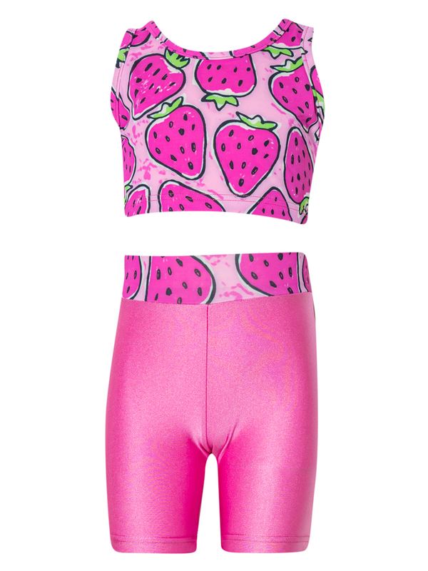 SRFN top and biker leggings set