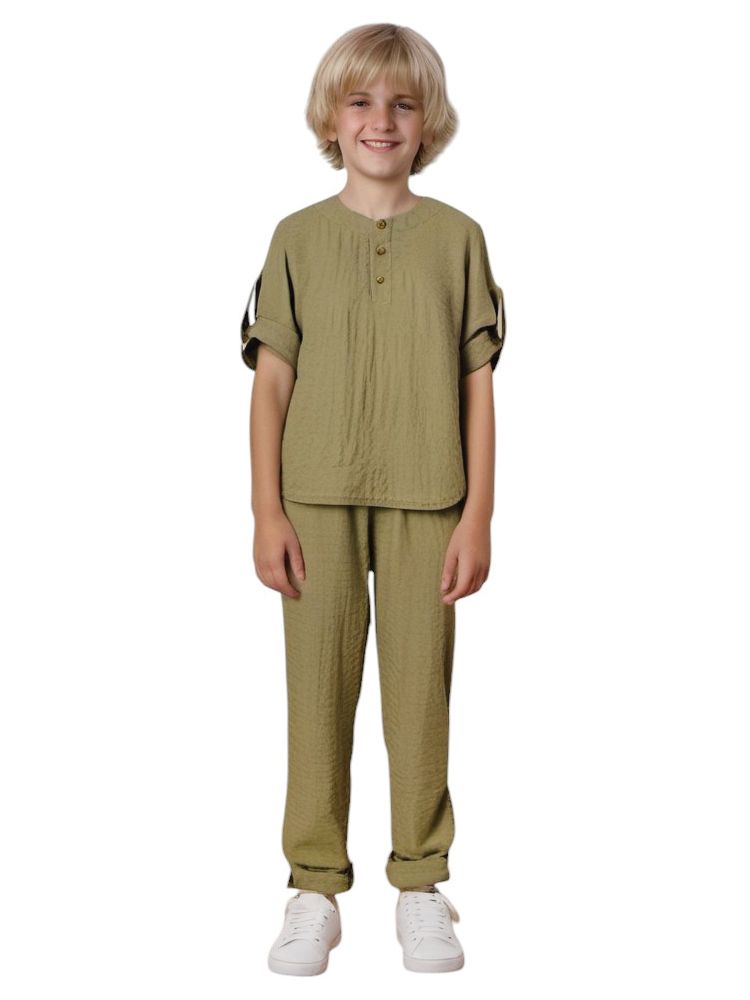 SRFN shirt and bermuda shorts set