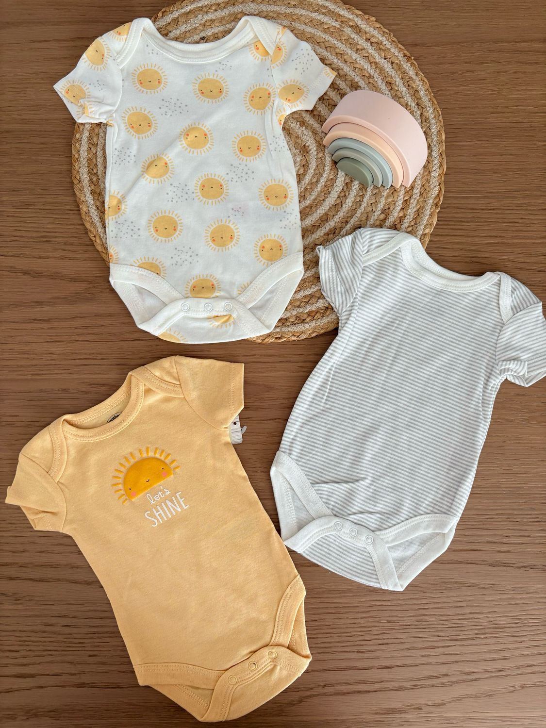 SRFN set of 3 bodysuits