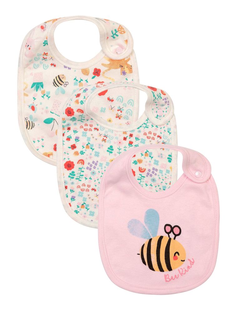SRFN set of 3 bibs &#39;bee&#39;