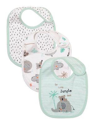 SRFN set of 3 bibs &#39;jungle&#39;