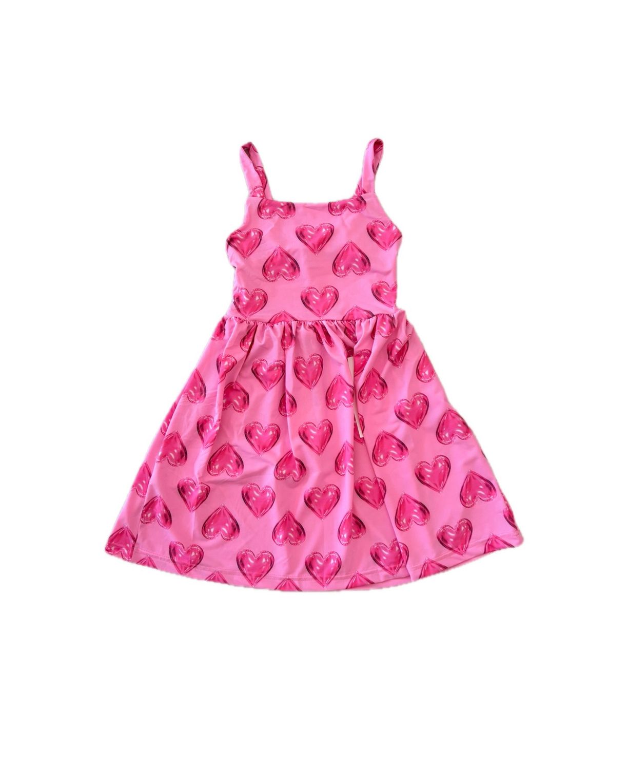 SRFN heart print dress