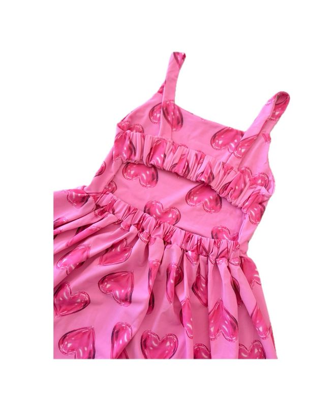 SRFN heart print dress
