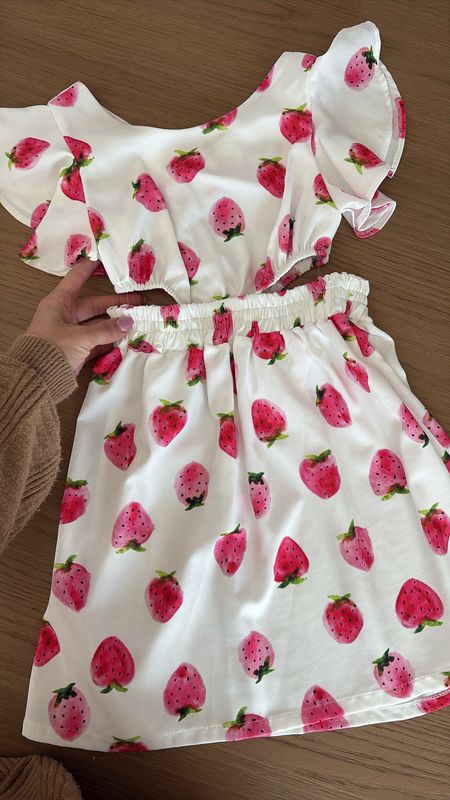 SRFN print dress with waist cut