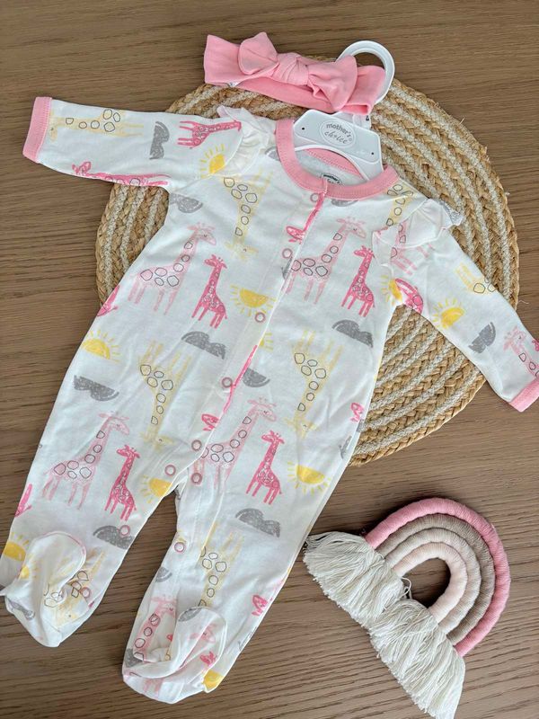 SRFN bodysuit with bow headband