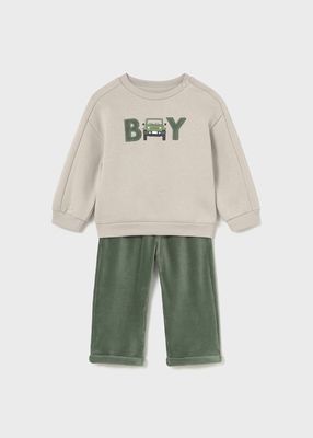 Mayoral jumper and trouser set
