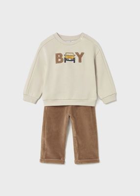 Mayoral jumper and trouser set