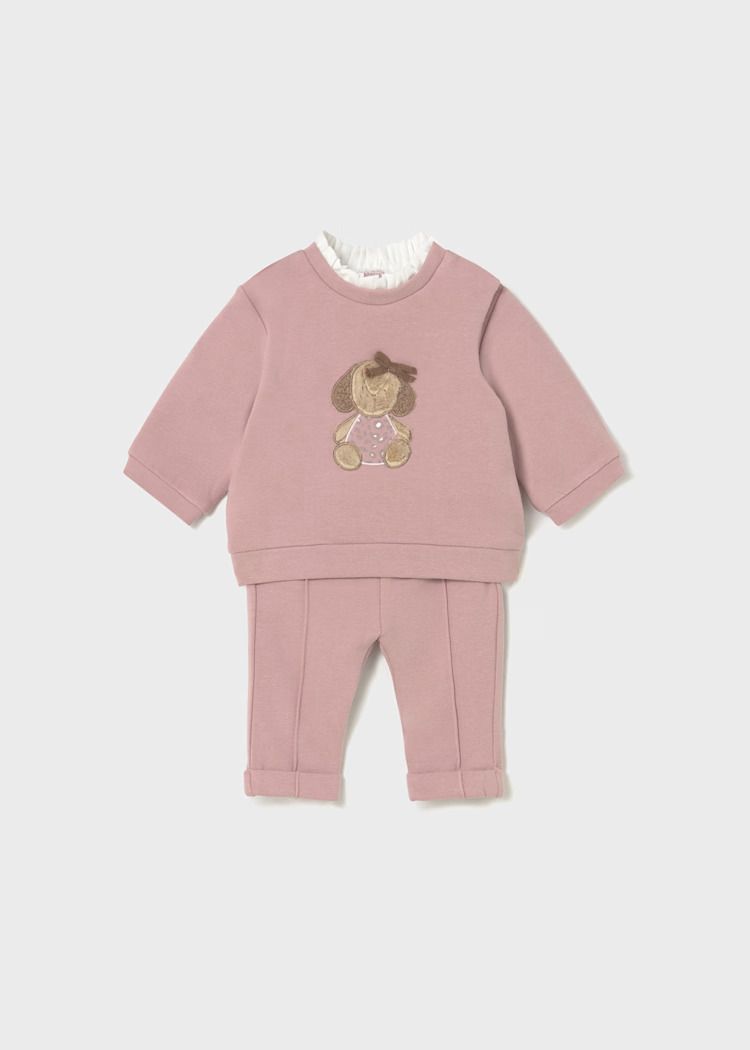 Mayoral long trousers and jumper set