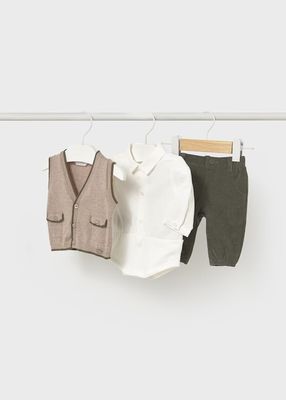 Mayoral dressy waistcoat set