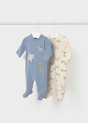 Mayoral 2 sleepsuits set
