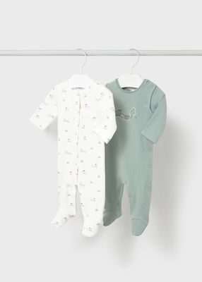 Mayoral 2 sleepsuits set