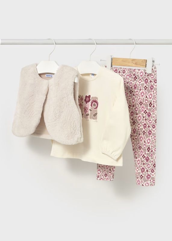 Mayoral 3 pieces legging set