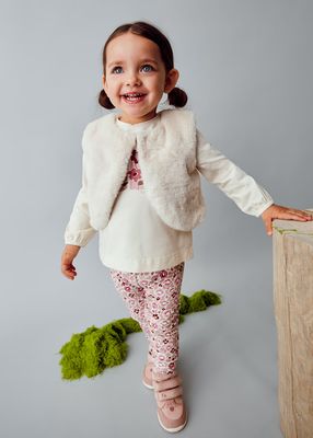 Mayoral 3 pieces velour legging set