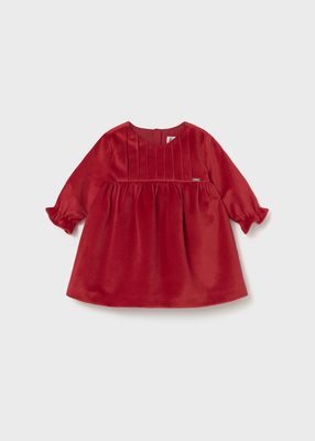Newborn velvet dress