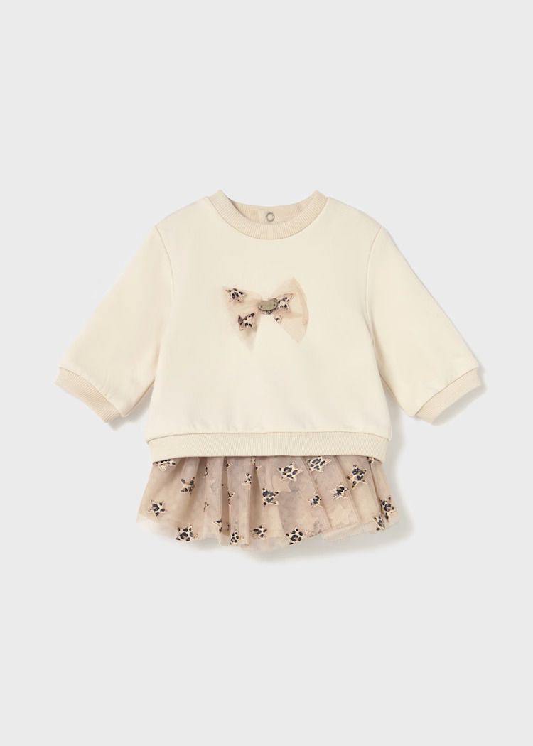 Mayoral tulle skirt and jumper set