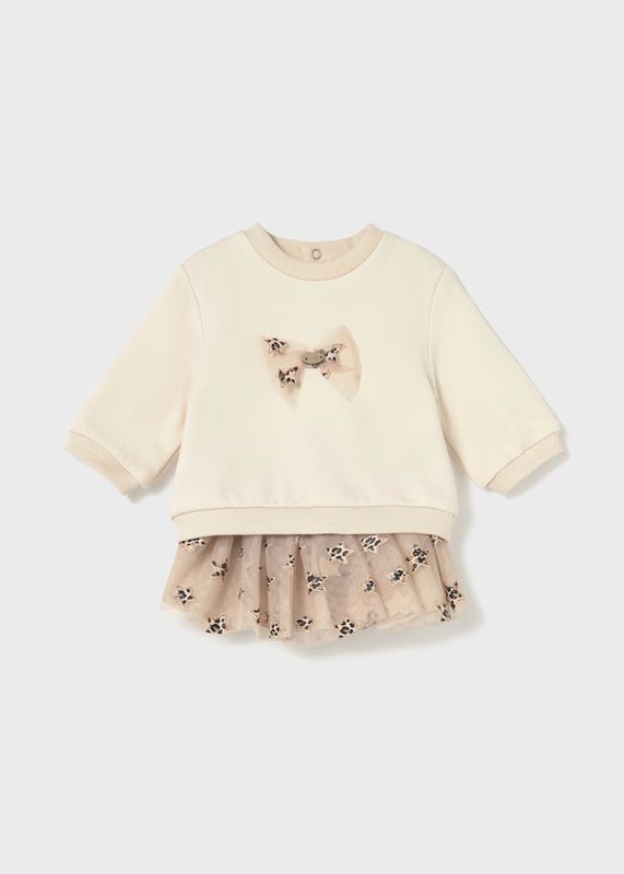 Mayoral tulle skirt and jumper set