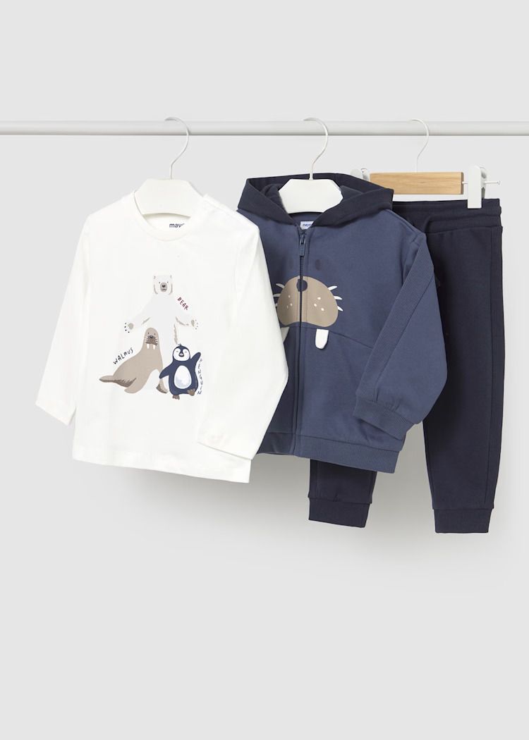 Mayoral 3 pieces tracksuit set