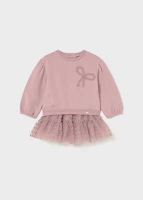 Mayoral tulle skirt and jumper set