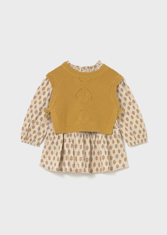 Mayoral dress with vest