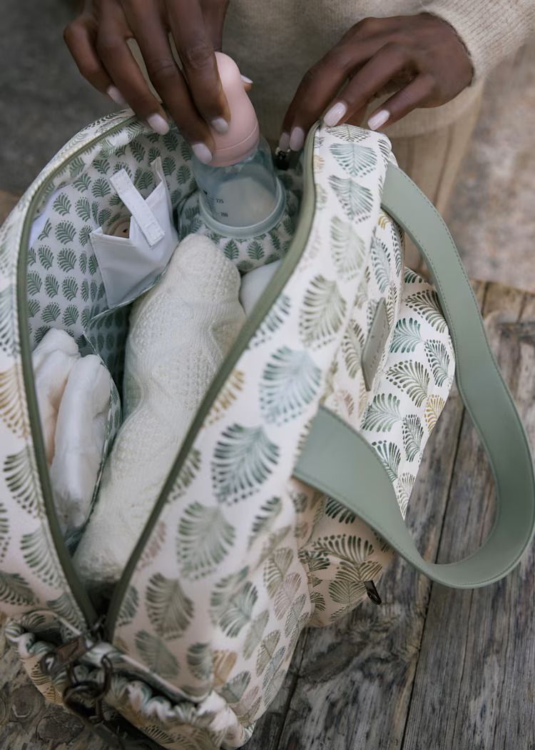 Mayoral printed maternity bag