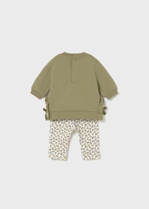 Mayoral sweatshirt with leggings set