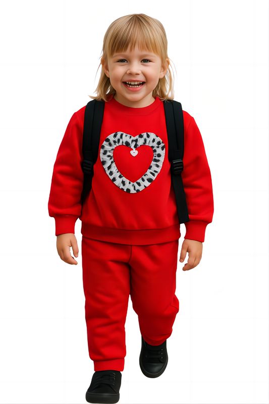 SRFN heart tracksuit set