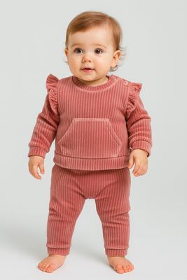 Striped Velvet SRFN Set