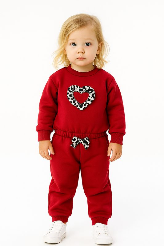 SRFN heart tracksuit set
