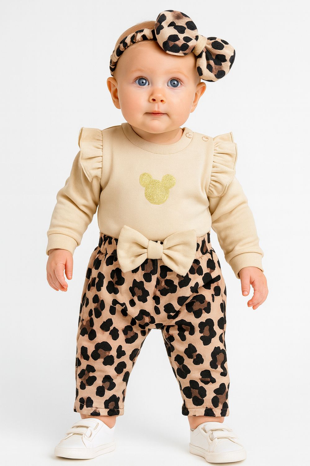 SRFN bodysuit and velvet pants set