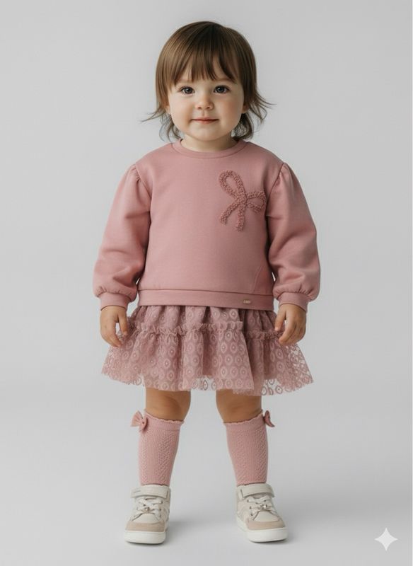Mayoral tulle skirt and jumper set