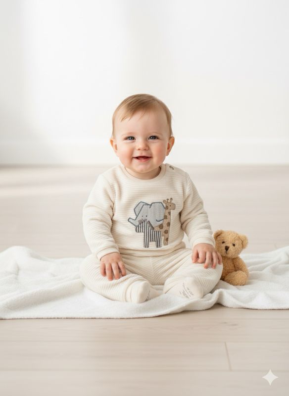 Mayoral 3 pieces corduroy knitted tracksuit