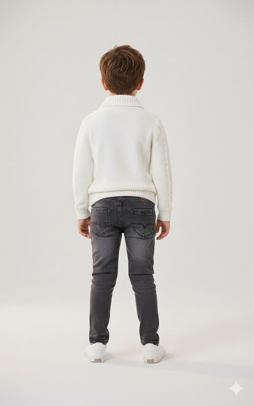 Jeans Grey Skinny Fit