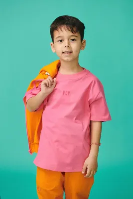 PCP Unisex Kiddo T-Shirt Pink
