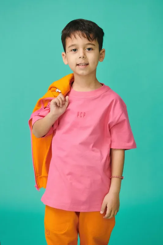 PCP Unisex Kiddo T-Shirt Pink