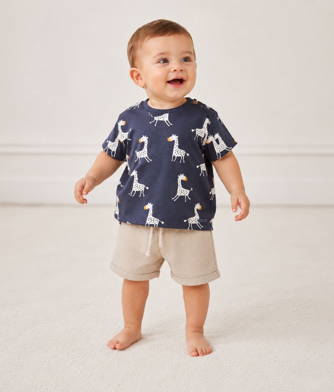 T-shirt Giraffe Allover
