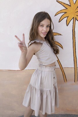 Chief top and skirt set