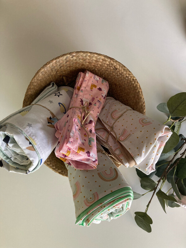 Handmade Rainbows Summer Muslin