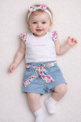 Top And Jean With Belt